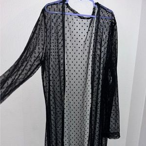 Long sheer coverup!